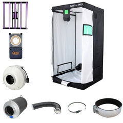 Grow Tent 1m x 1m x 2m Complete Kits