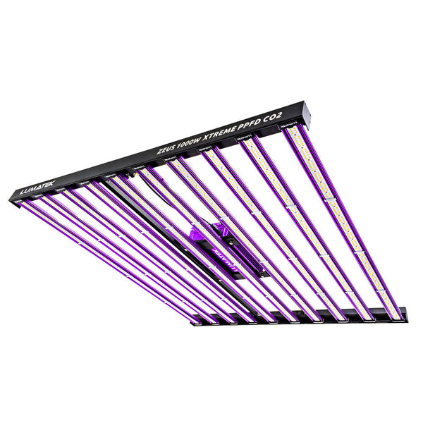 1000w led grow light bulb Lumatek Zeus 1000w Xtreme PPFD CO2 LED Grow Light – GroWorks